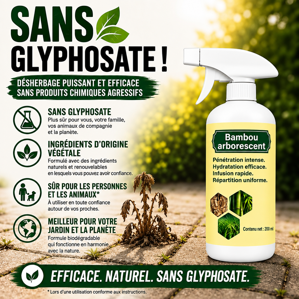 🔥2026 SALE - Fast-Acting Natural Weed & Grass Killer Spray